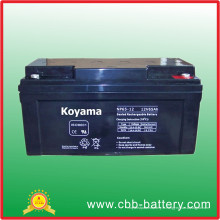 Batterie sans entretien d&#39;UPS 65ah 12V pour l&#39;application d&#39;UPS